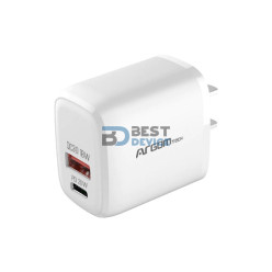 CARGADOR ARGOMTECH ARG-AC-0115WT DUAL RAPIDO TYPE-CY USB 38W