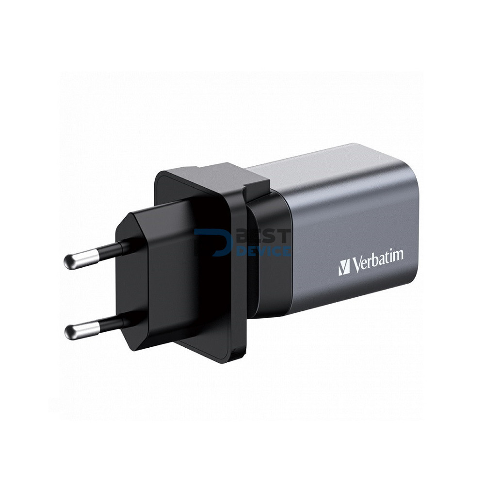 CARGADOR DE PARED VERBATIM GAN DE 35W CARGADOR DE PARED VERBATIM GAN DE 35W