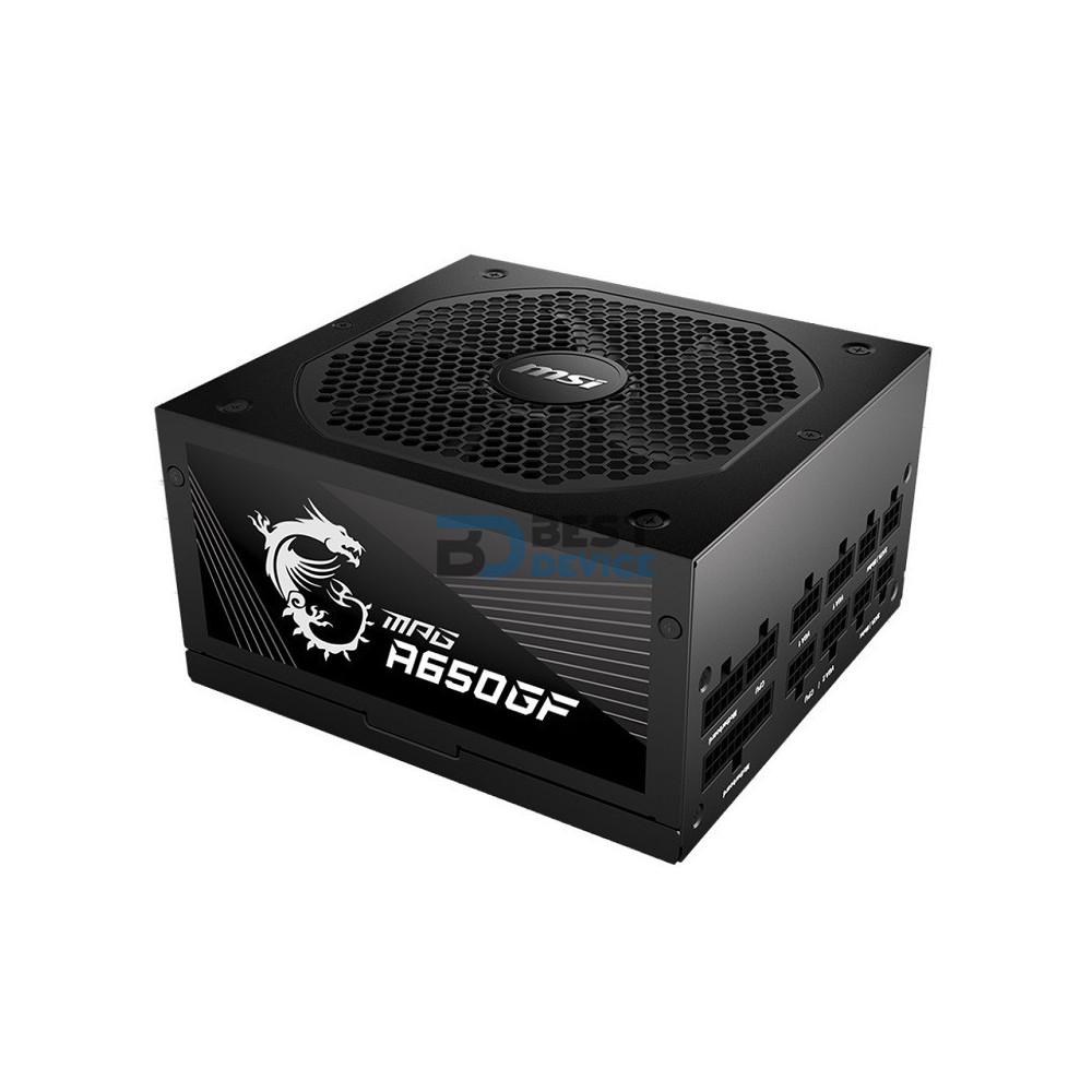 FUENTE MSI ATX MPG A650GF FUENTE MSI ATX MPG A650GF