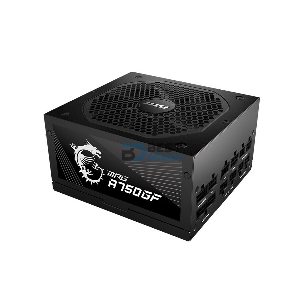 FUENTE MSI ATX MPG A750GF FUENTE MSI ATX MPG A750GF