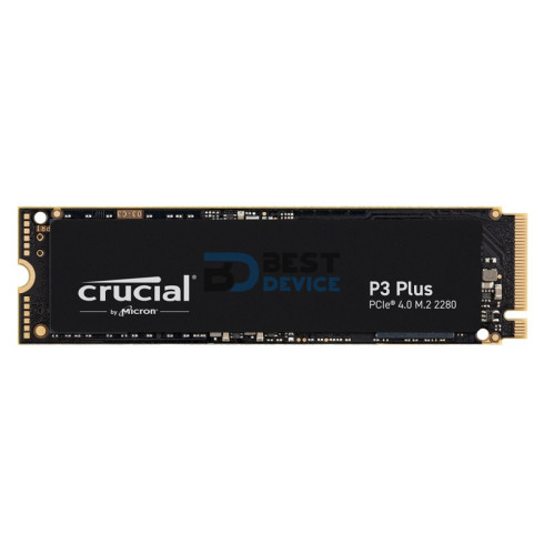 SSD CRUCIAL 500GB P3 PLUS 3D NAND NVMe PCIe M