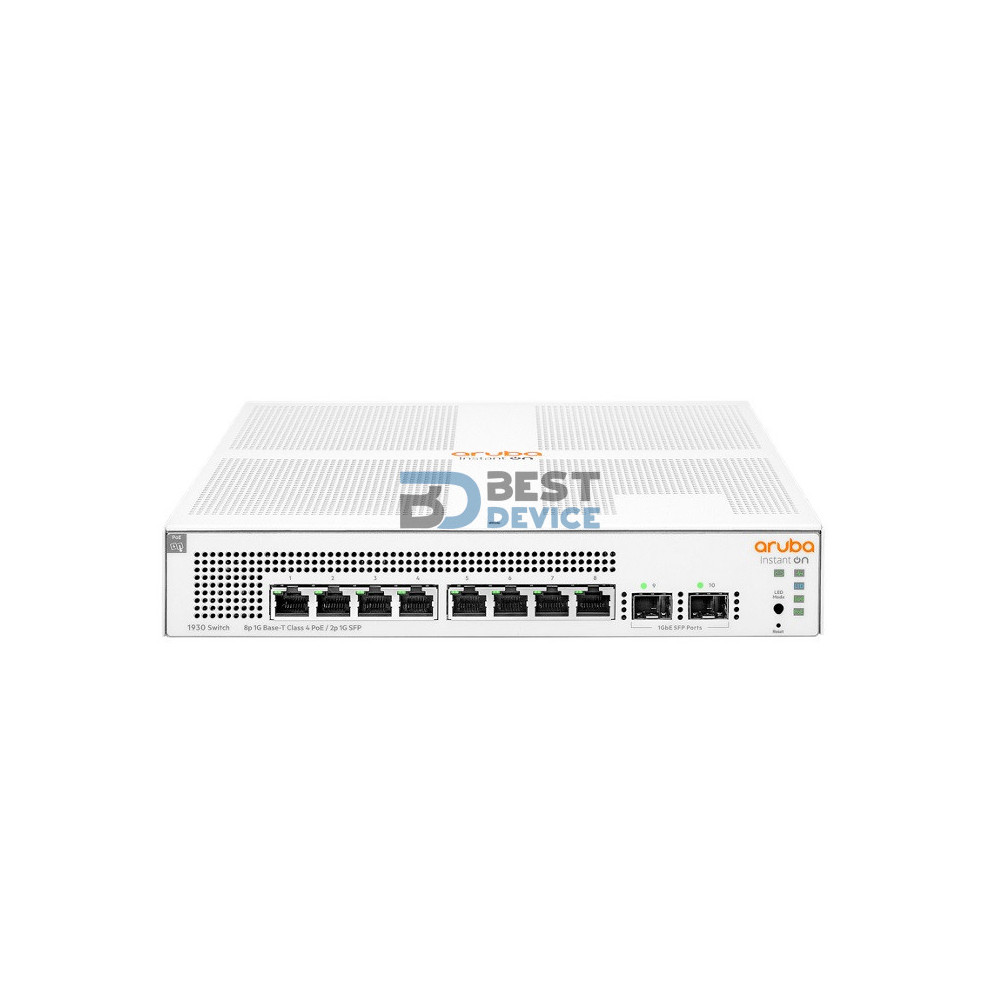 SWITCH HPE ARUBA ION 1930 8G POE+2SFP (JL681A) SWITCH HPE ARUBA ION 1930 8G POE+2SFP (JL681A)