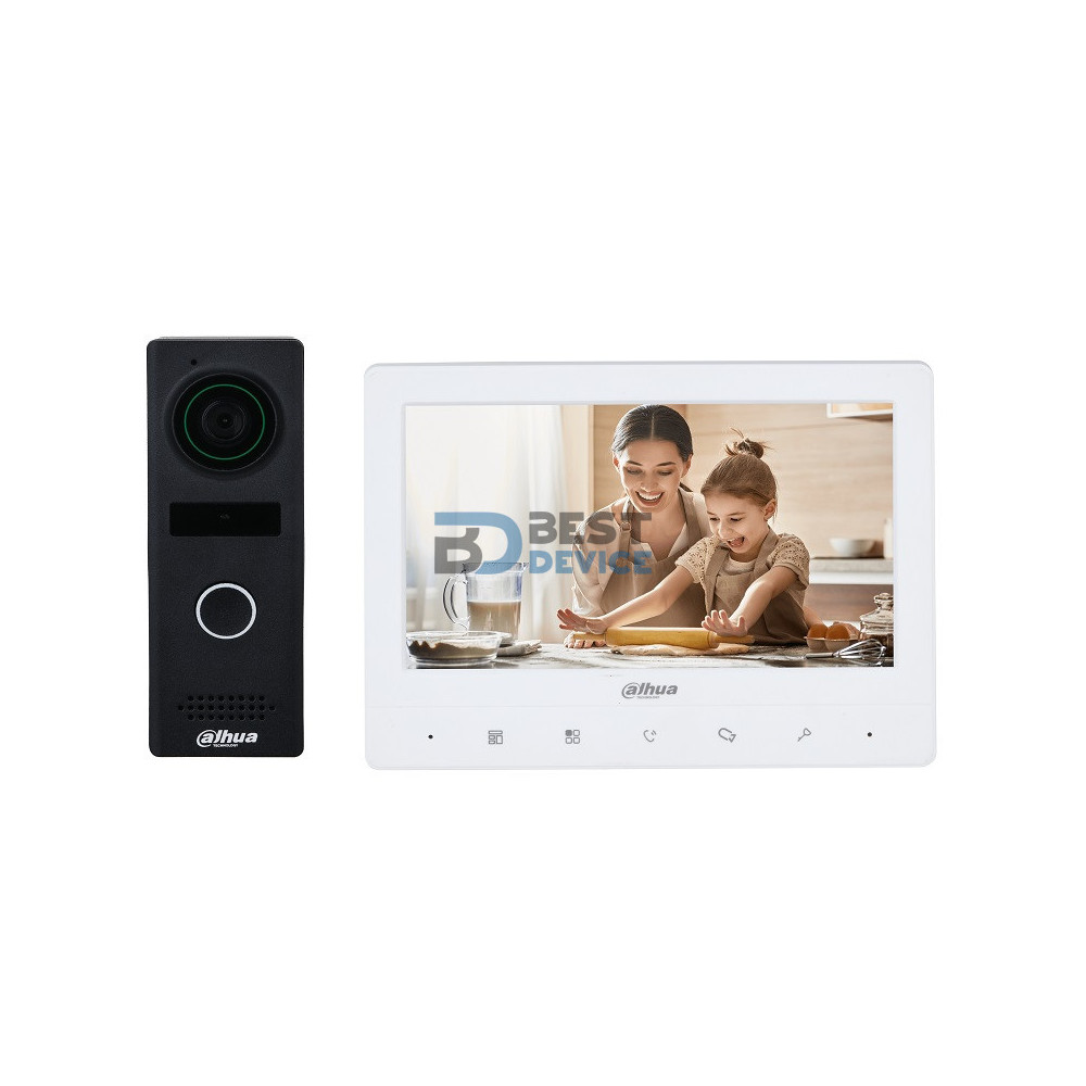 KIT VIDEOPORTERO DAHUA KTA02M (PANT 7". CAM 1.3MP) KIT VIDEOPORTERO DAHUA KTA02M (PANT 7". CAM 1.3MP)