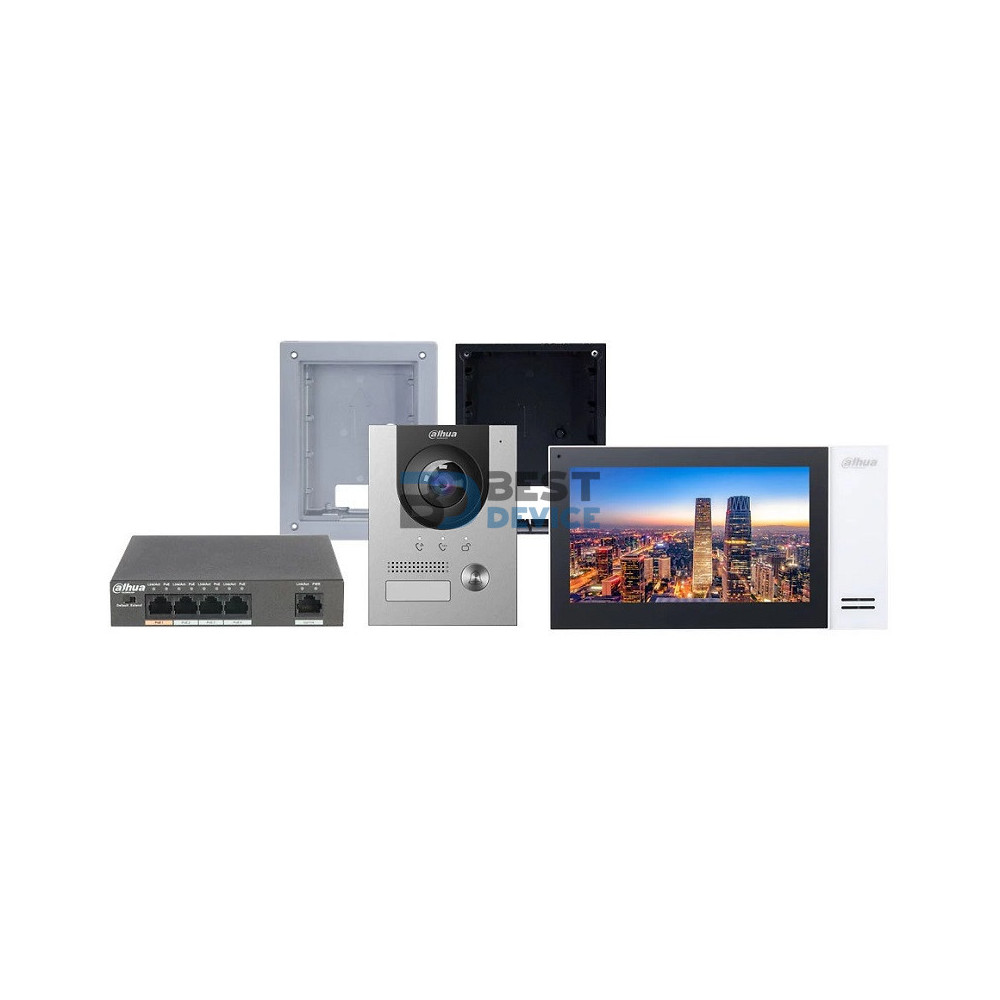 KIT VIDEOPORTERO DAHUA KTP01 (F) IP (PANT KIT VIDEOPORTERO DAHUA KTP01 (F) IP (PANT