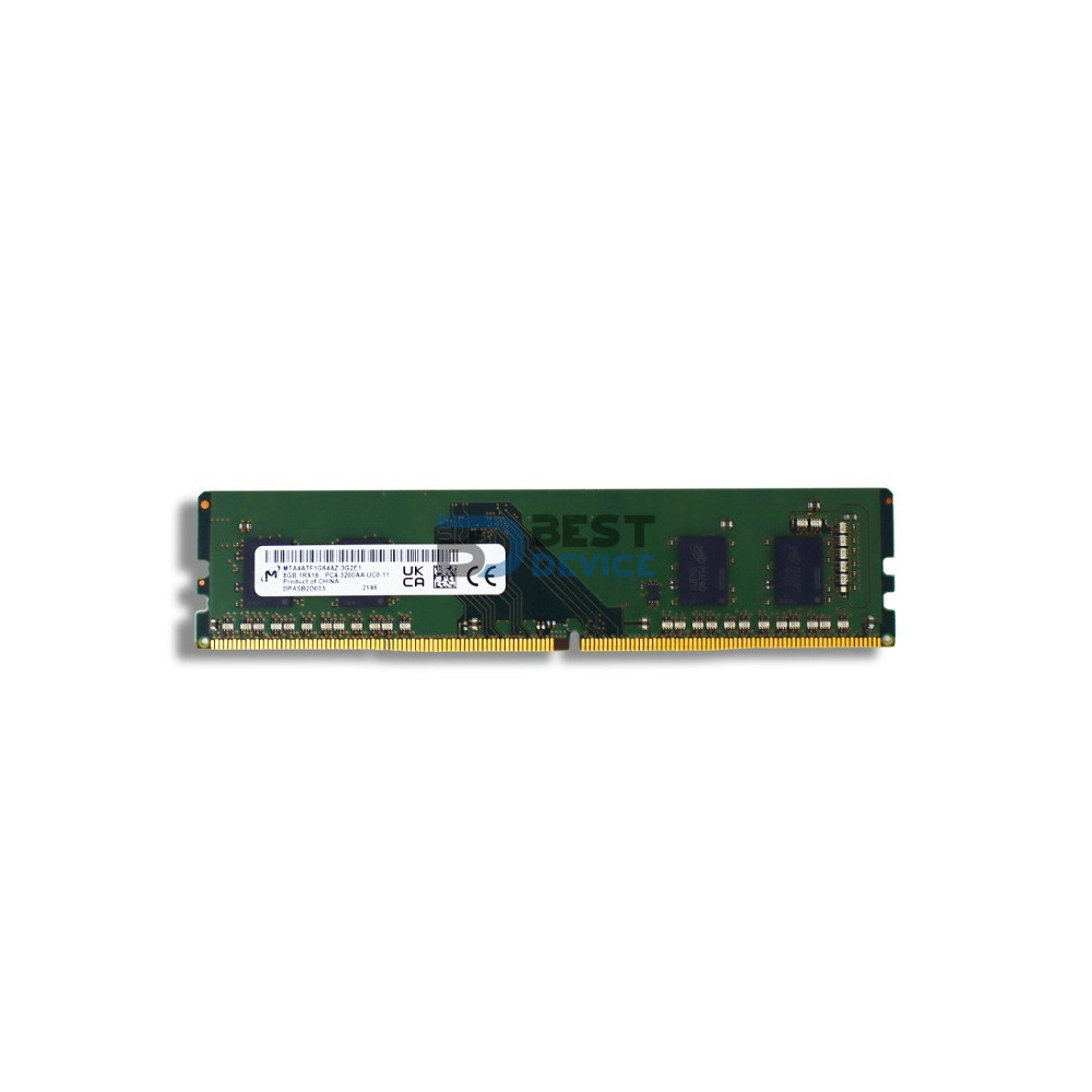 MEMORIA RAM MICRON DDR4 8GB 3200 MHZ MEMORIA RAM MICRON DDR4 8GB 3200 MHZ