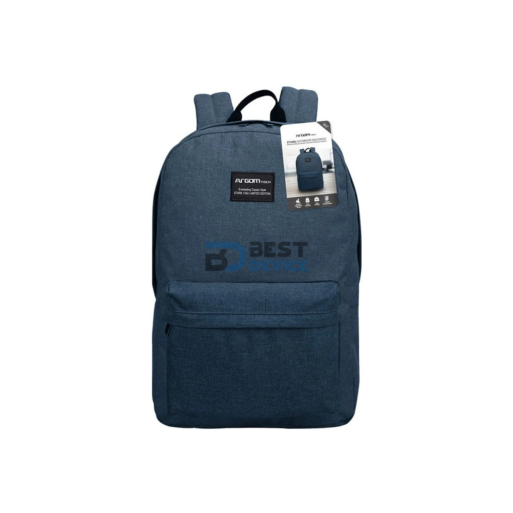 MOCHILA ARGOMTECH ARG-BP-1342BL 14.1" STARK AZUL MOCHILA ARGOMTECH ARG-BP-1342BL 14.1" STARK AZUL