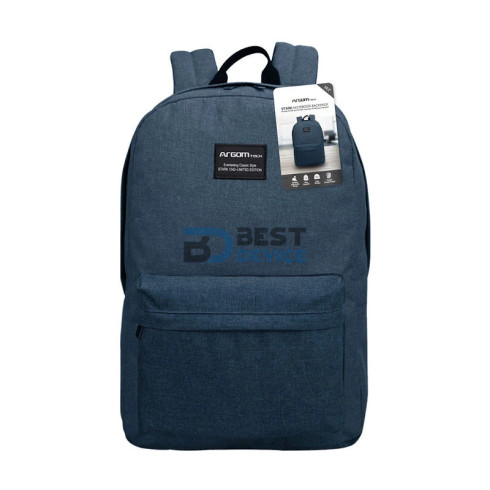 MOCHILA ARGOMTECH ARG-BP-1342BL 14.1" STARK AZUL