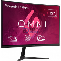 MONITOR GAMER VIEWSONIC 27" VX2718-PC-MHD 165HZ CURVO