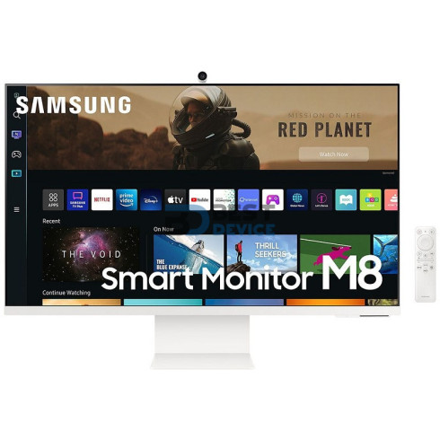 MONITOR SAMSUNG 32" LS32BM801ULXZB 4K SLIM SMART BL