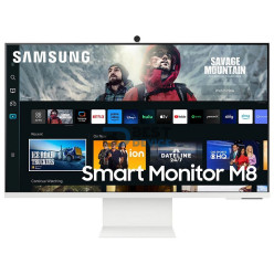 MONITOR SAMSUNG 32" LS32CM801UNXZA UHD 4K SMART M80C