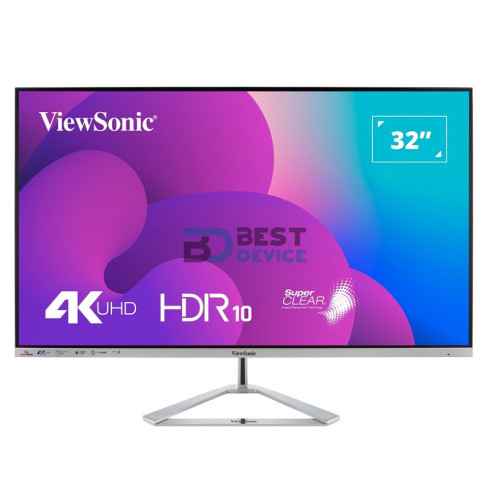 MONITOR VIEWSONIC 32" VX3276-4K-MHD
