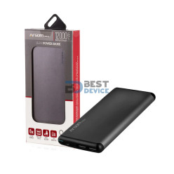 CARGADOR PORTÁTIL ARGOMTECH ARG-PB-1150SL 12000 MAH PLATA