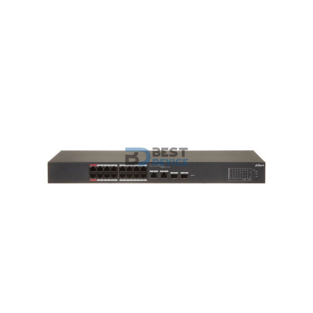 SWITCH DAHUA CS4218-16ET-240 16PTOS POE SWITCH DAHUA CS4218-16ET-240 16PTOS POE