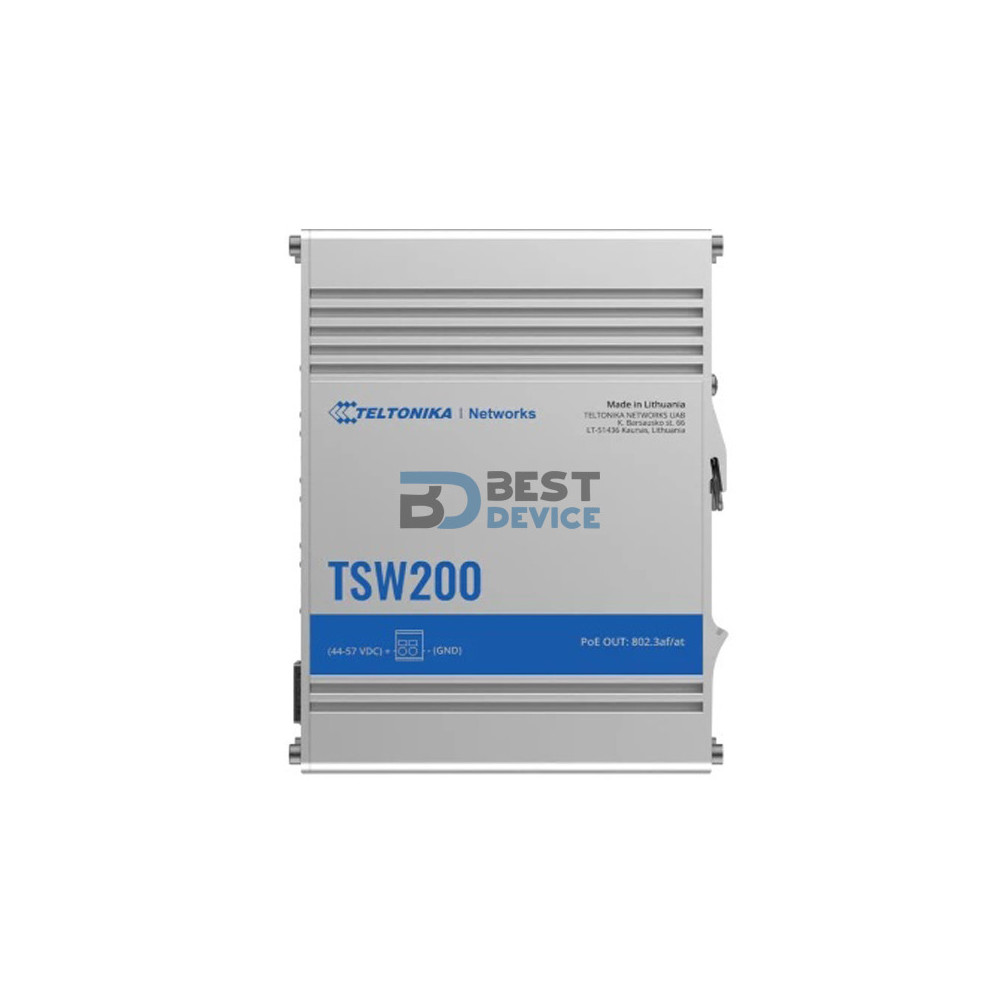 SWITCH TELTONIKA TSW200 ETHERNET PoE SWITCH TELTONIKA TSW200 ETHERNET PoE