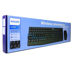 TECLADO PHILIPS C323 COMBO WIR 1000DPI