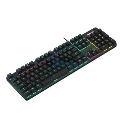 TECLADO GAMER PHILIPS G401 MOMENTUM MECANICO RGB
