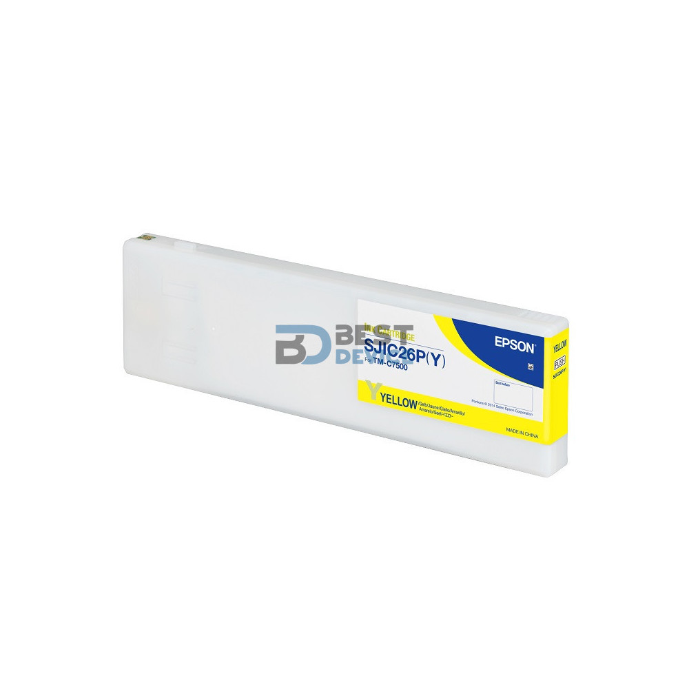 TINTA EPSON SJC30P (Y) TM-C7500G YELLOW TINTA EPSON SJC30P (Y) TM-C7500G YELLOW