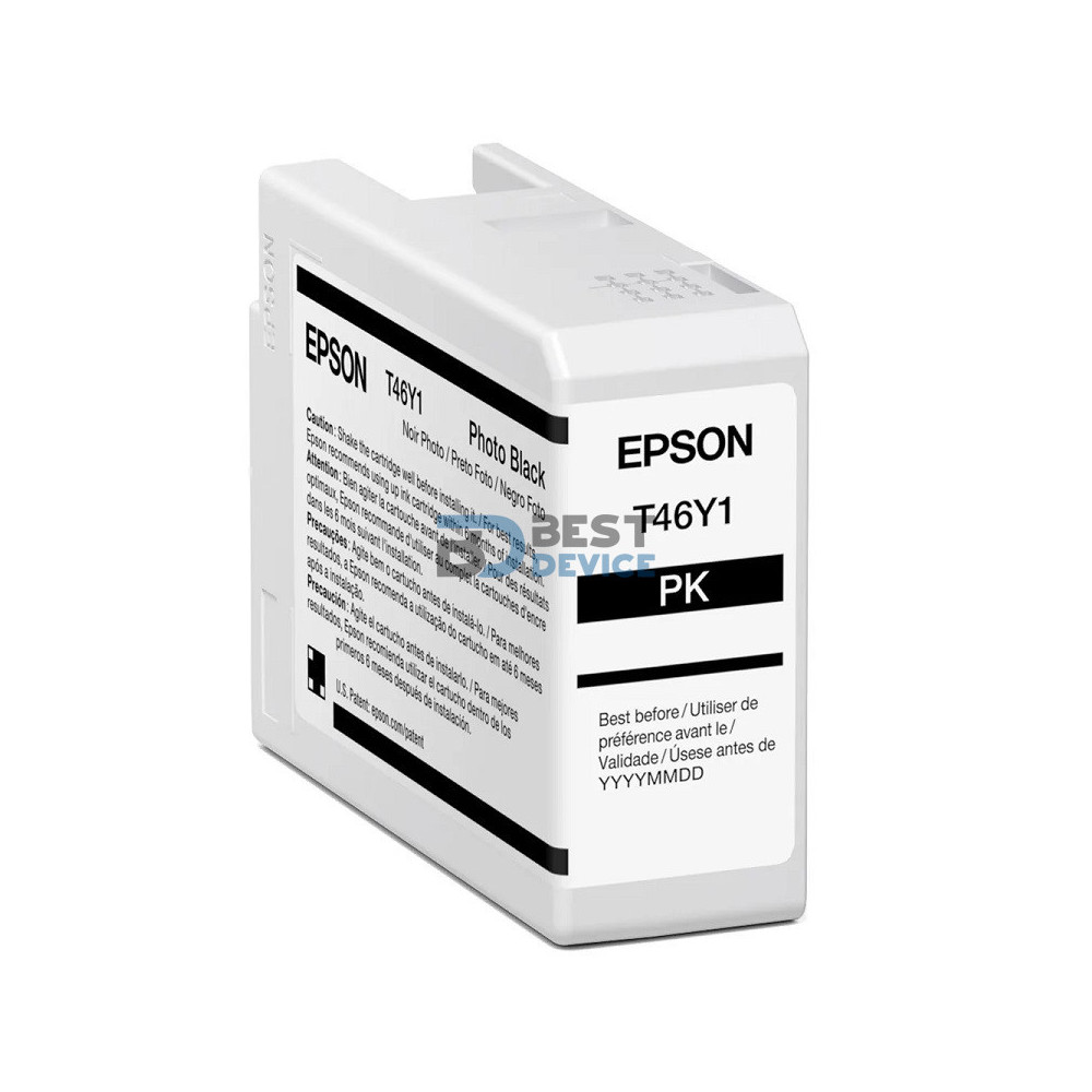 TINTA EPSON T46Y100 ULTRACHROME PRO 10 NEGRO PHOTO 50 ML TINTA EPSON T46Y100 ULTRACHROME PRO 10 NEGRO PHOTO 50 ML