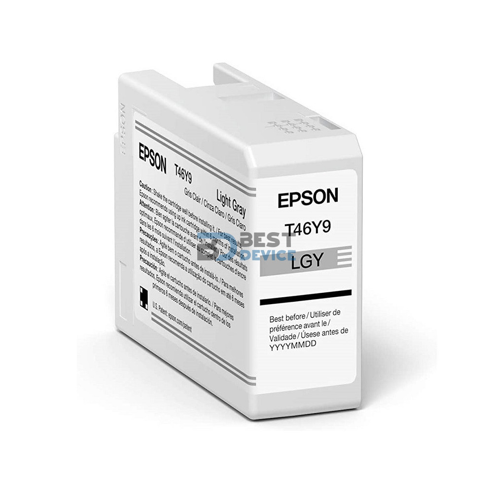 TINTA EPSON T46Y900 ULTRACHROME PRO 10 LIGHT GRAY 50 ML TINTA EPSON T46Y900 ULTRACHROME PRO 10 LIGHT GRAY 50 ML
