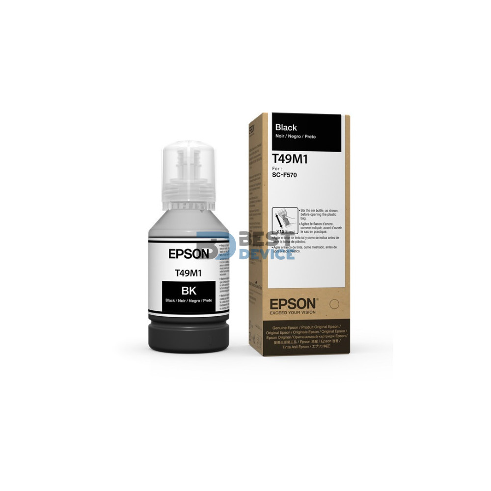 TINTA EPSON T49M120 F170/F570 ULTRA NEGRO 140ML TINTA EPSON T49M120 F170/F570 ULTRA NEGRO 140ML