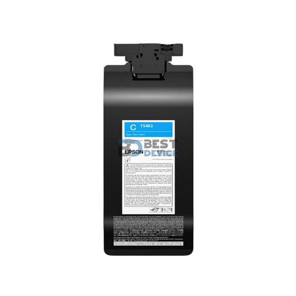 TINTA EPSON T54K220 ULTACHROME CYAN 800 ML TINTA EPSON T54K220 ULTACHROME CYAN 800 ML