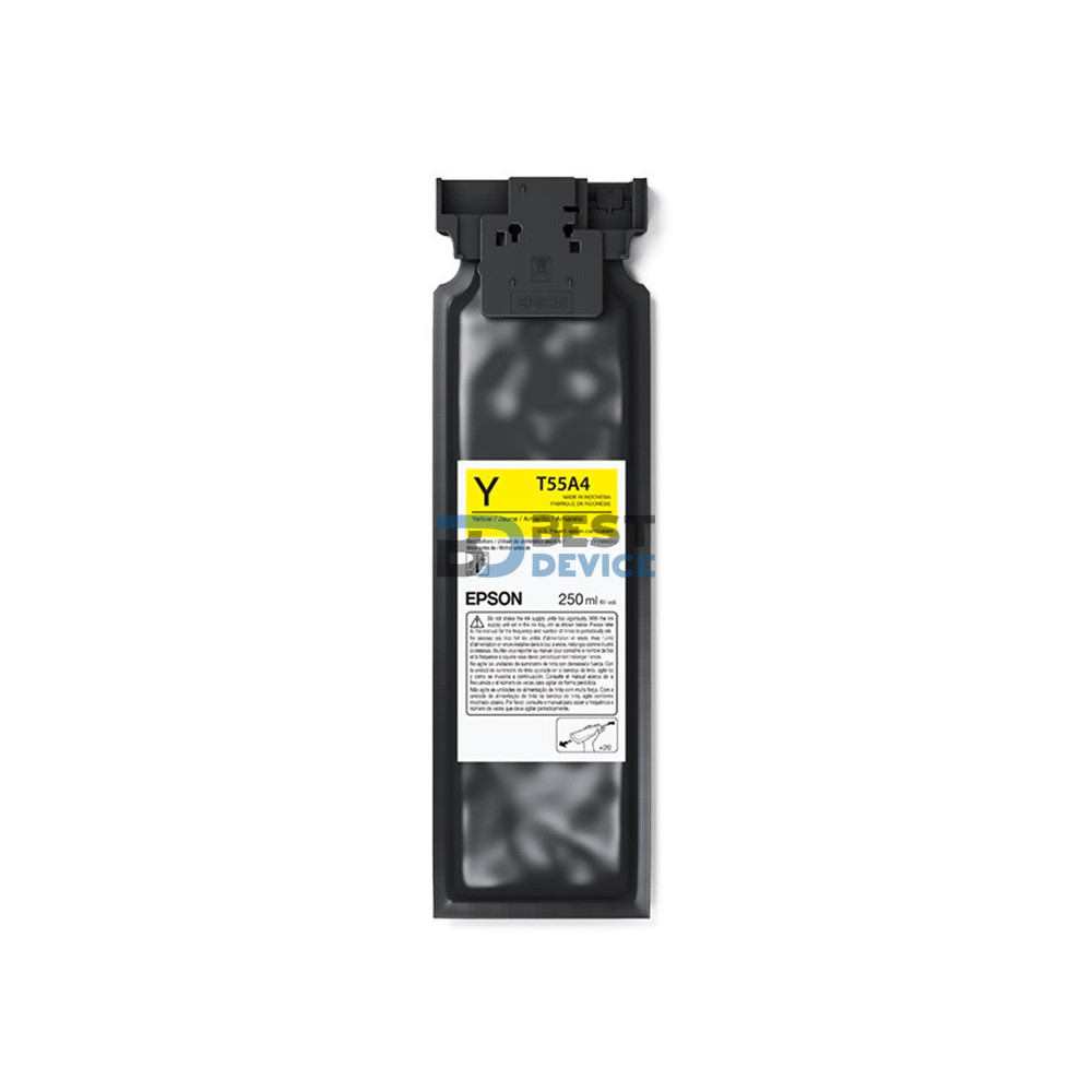 TINTA EPSON T55A420 F1070 ULTRACHROME DG2 YELLOW 250ML TINTA EPSON T55A420 F1070 ULTRACHROME DG2 YELLOW 250ML