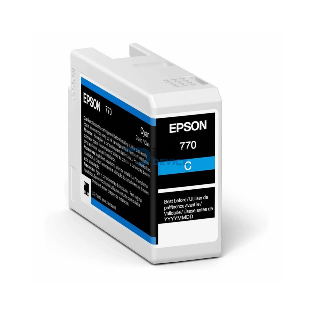 TINTA EPSON T770220 PRO10 ULTRACHROME CYAN (P700) TINTA EPSON T770220 PRO10 ULTRACHROME CYAN (P700)