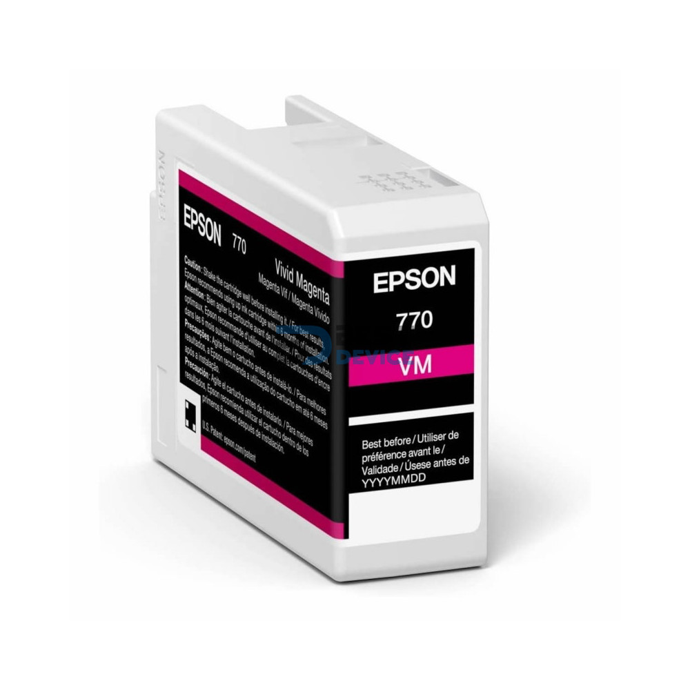TINTA EPSON T770320 PRO10 ULTRACHROME MAGENTA (P700) TINTA EPSON T770320 PRO10 ULTRACHROME MAGENTA (P700)