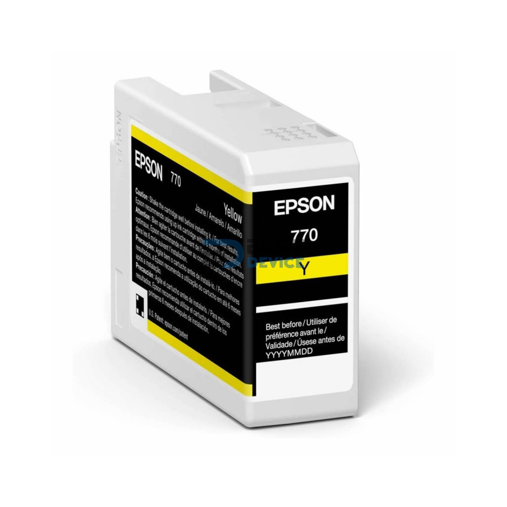 TINTA EPSON T770420 PRO10 ULTRACHROME AMARILLA(P700) TINTA EPSON T770420 PRO10 ULTRACHROME AMARILLA(P700)