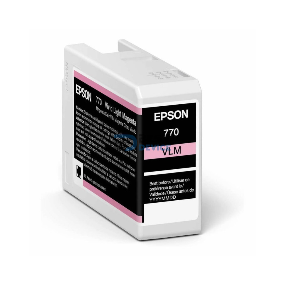 TINTA EPSON T770620 PRO10 ULTRACHROME LT MAGENTA(P700 TINTA EPSON T770620 PRO10 ULTRACHROME LT MAGENTA(P700