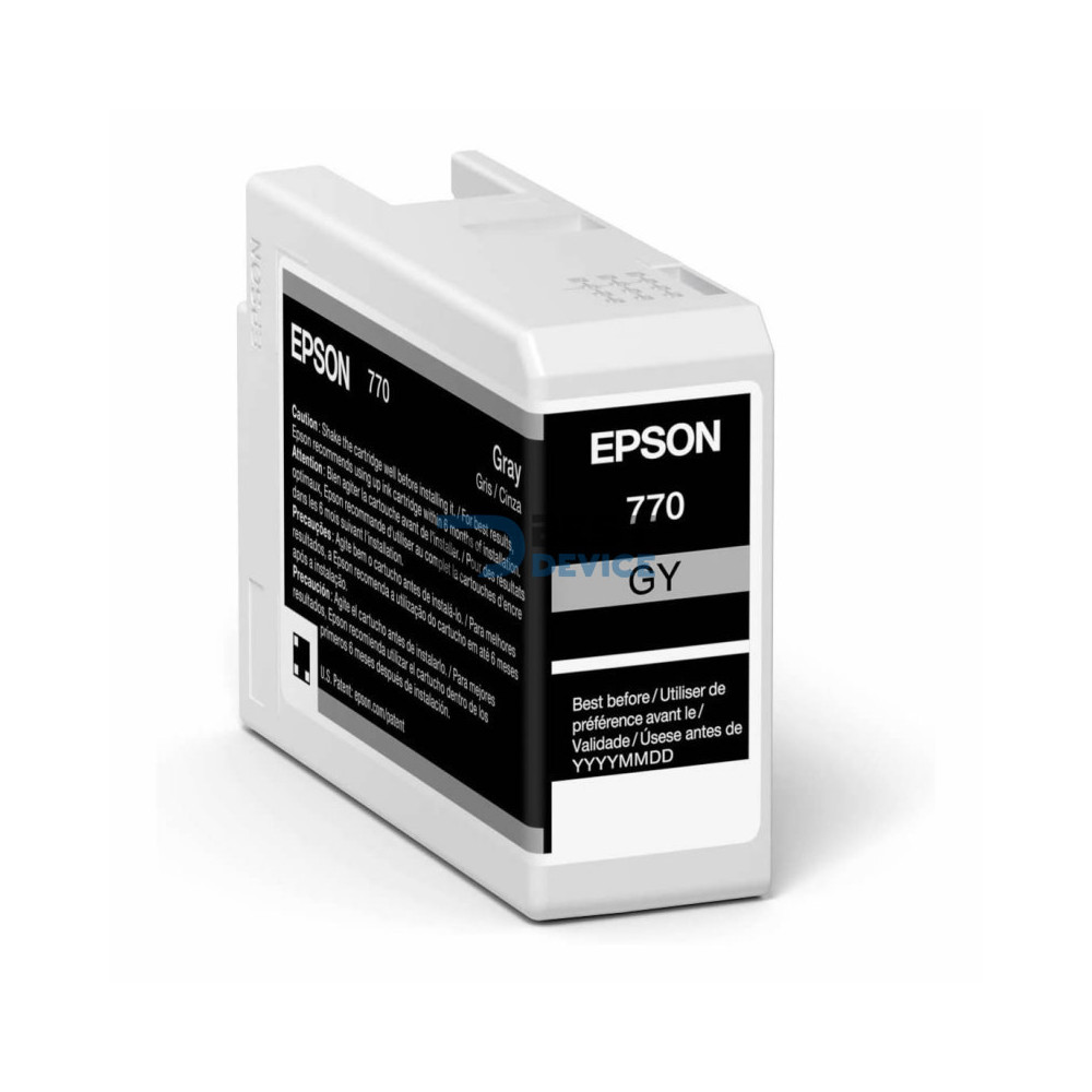 TINTA EPSON T770720 PRO10 ULTRACHROME GRIS (P700) TINTA EPSON T770720 PRO10 ULTRACHROME GRIS (P700)