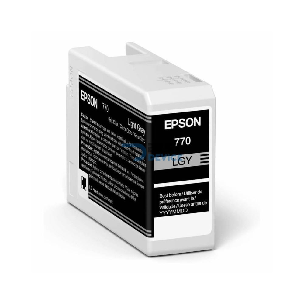 TINTA EPSON T770920 PRO10 ULTRACHROME LT GRIS (P700) TINTA EPSON T770920 PRO10 ULTRACHROME LT GRIS (P700)