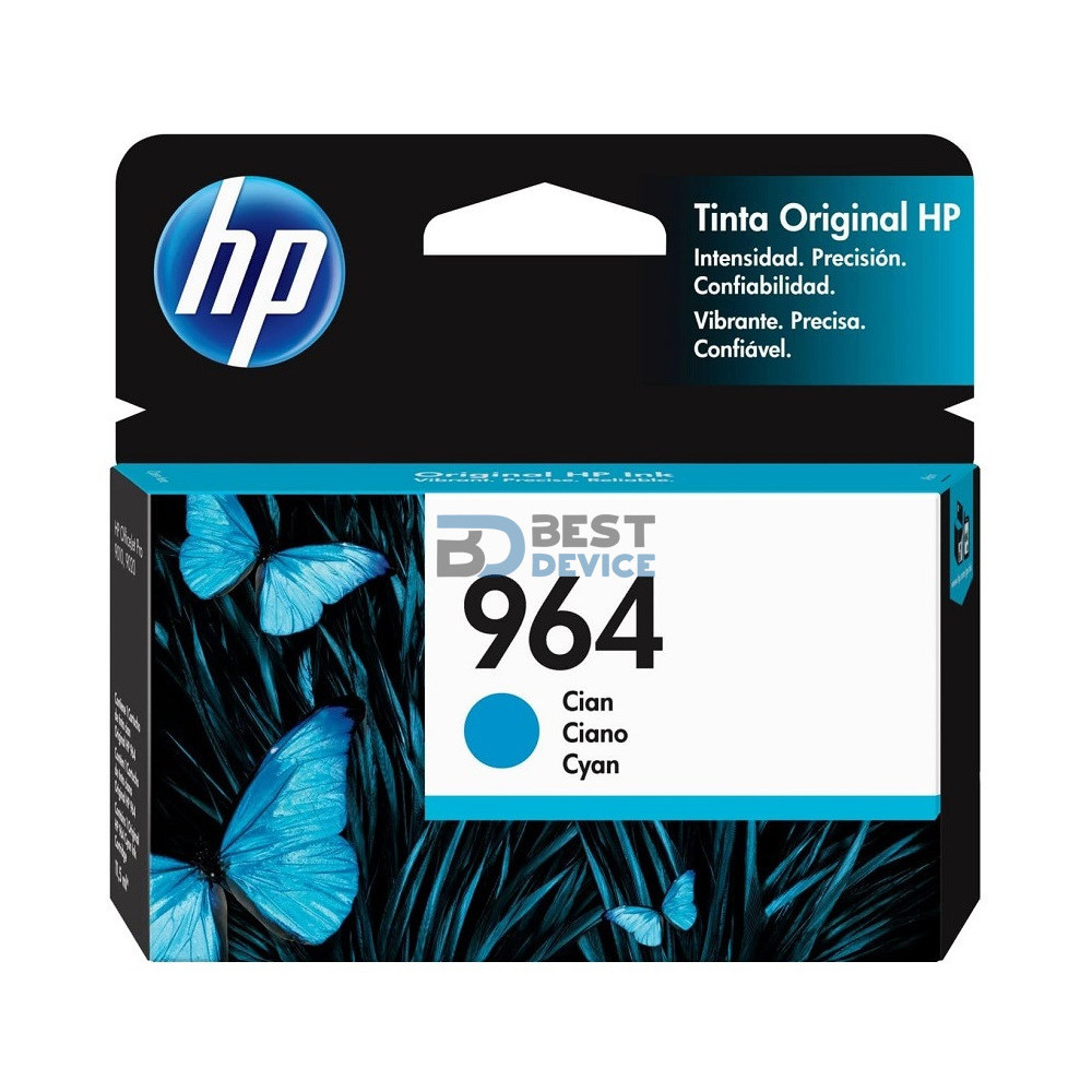 TINTA HP 3JA50AL 964 CYAN (9010-9020) TINTA HP 3JA50AL 964 CYAN (9010-9020)