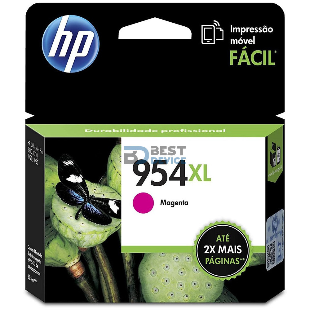 TINTA HP L0S65AL 954XL MAGENTA (IMPRESORA HP 8710) TINTA HP L0S65AL 954XL MAGENTA (IMPRESORA HP 8710)