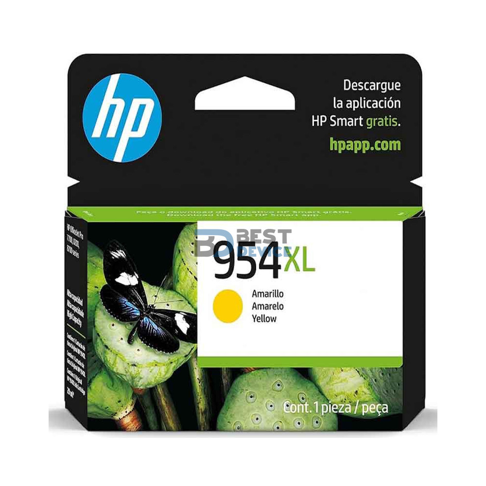TINTA HP L0S68AL 954XL YELLOW (IMPRESORA HP 8710) TINTA HP L0S68AL 954XL YELLOW (IMPRESORA HP 8710)