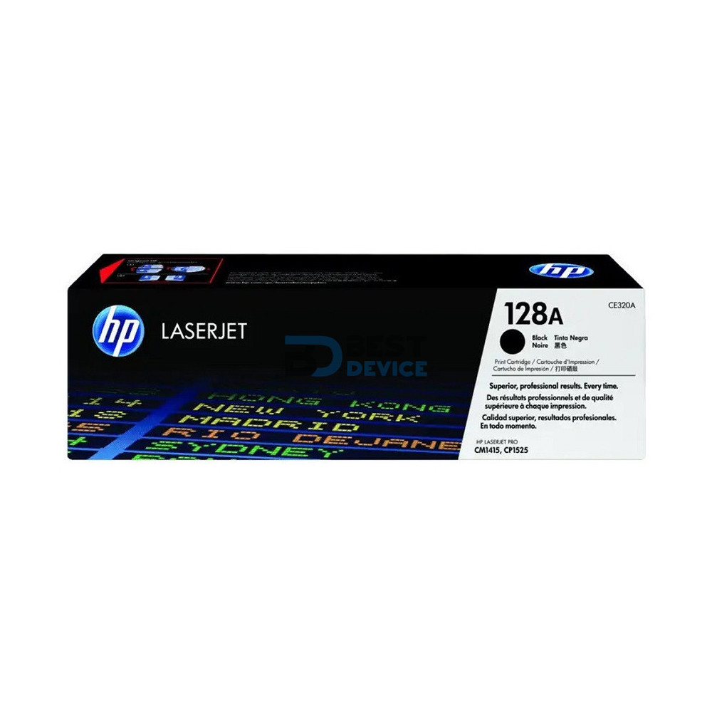 TONER HP CE320A (128A) NEGRO TONER HP CE320A (128A) NEGRO