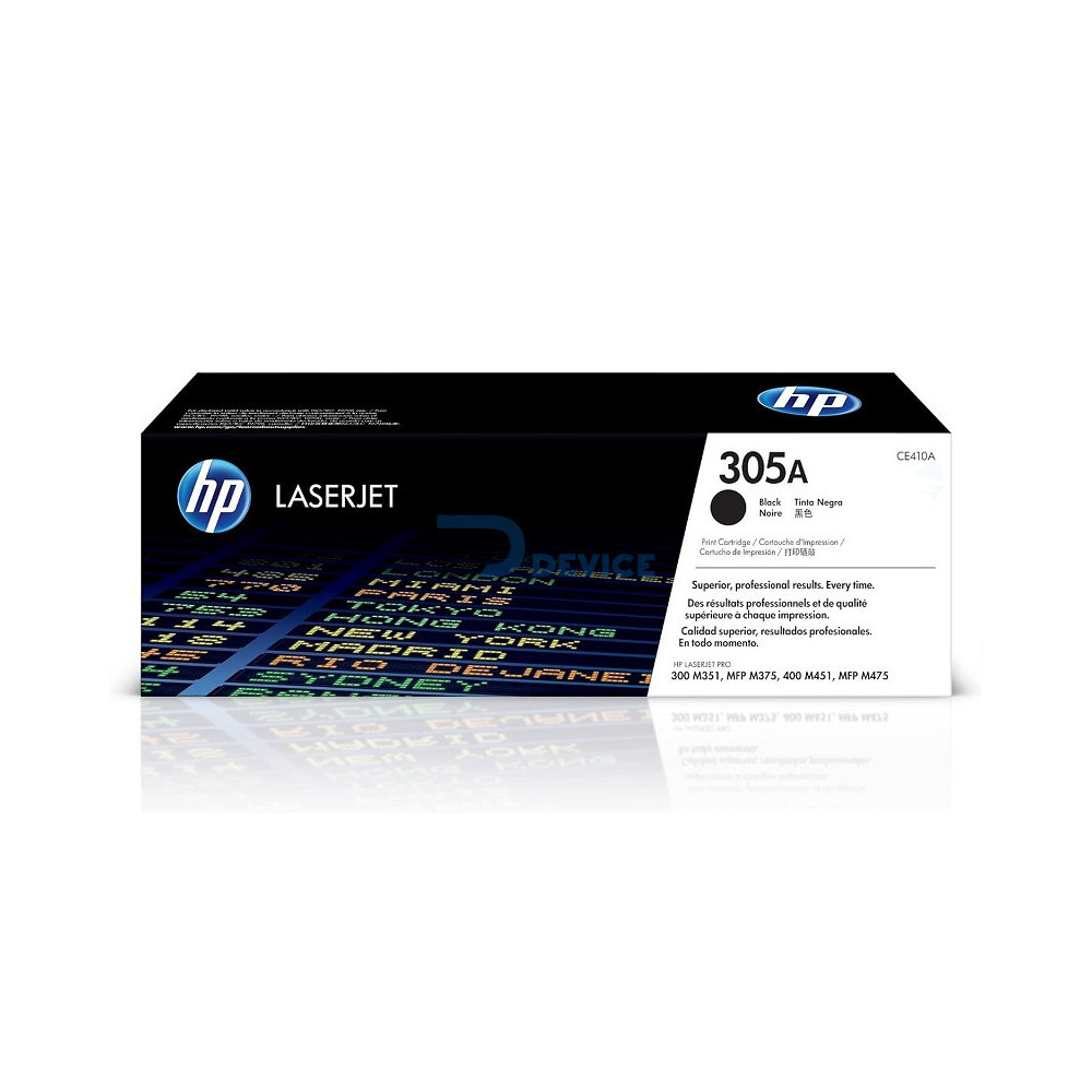 TONER HP CE410A (305A) M451 NEGRO TONER HP CE410A (305A) M451 NEGRO