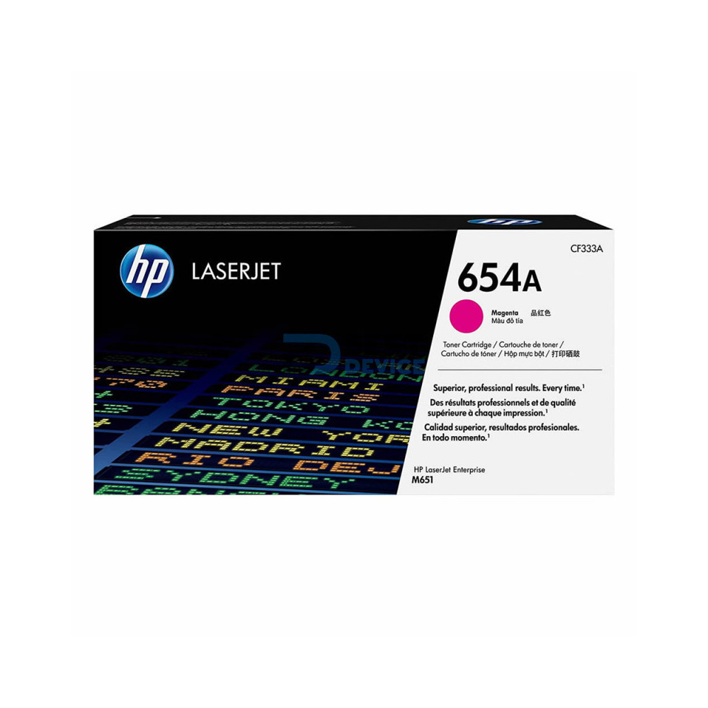 TONER HP CF333A (654A) MAGENTA M651DN TONER HP CF333A (654A) MAGENTA M651DN