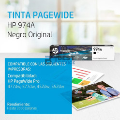 TONER HP L0R96AL (974A) NEGRO
