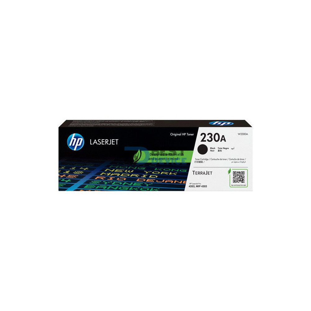 TONER HP W2300A (230A) NEGRO (4203DW/4303fDW) TONER HP W2300A (230A) NEGRO (4203DW/4303fDW)