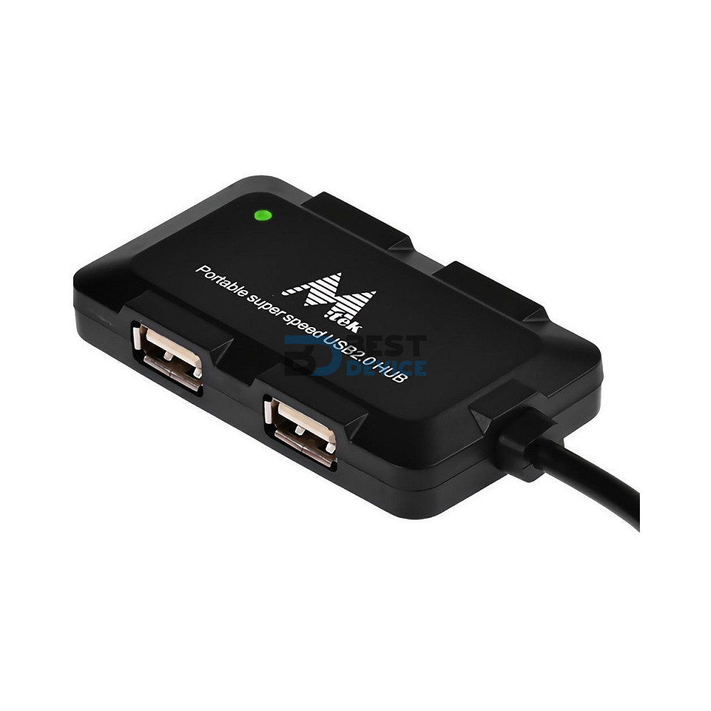 ADAPTADOR HUB MEK 4P HR-8102B USB 2.0 ADAPTADOR HUB MEK 4P HR-8102B USB 2.0