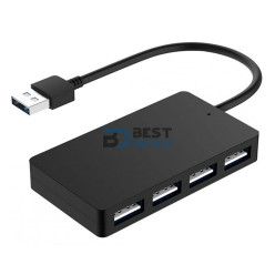 ADAPTADOR HUB USB 2.0-4 PUERTOS