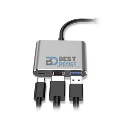 ADAPTADOR ARGOMTECH ARG-UB-0181 3 EN 1 TIPO C