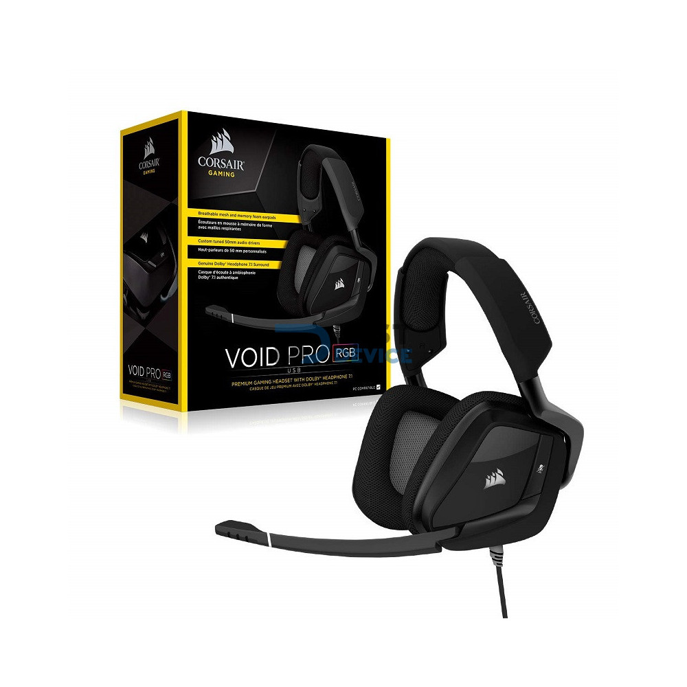 AURICULAR GAMER CORSAIR CA-9011154-NA VOID SURROUND NE AURICULAR GAMER CORSAIR CA-9011154-NA VOID SURROUND NE
