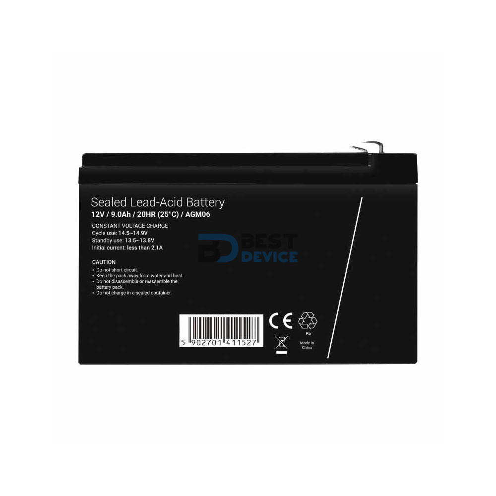 BATERIA 12V 9AH BATERIA 12V 9AH