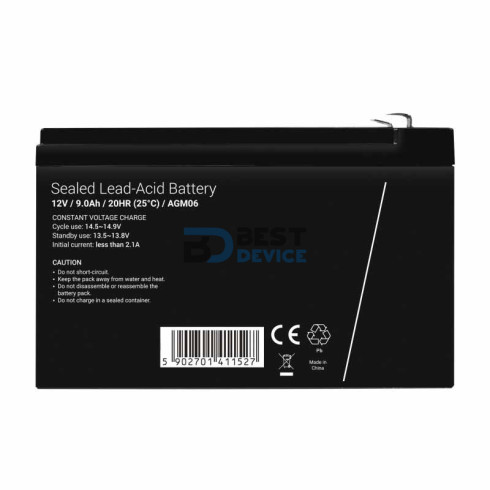 BATERIA 12V 9AH