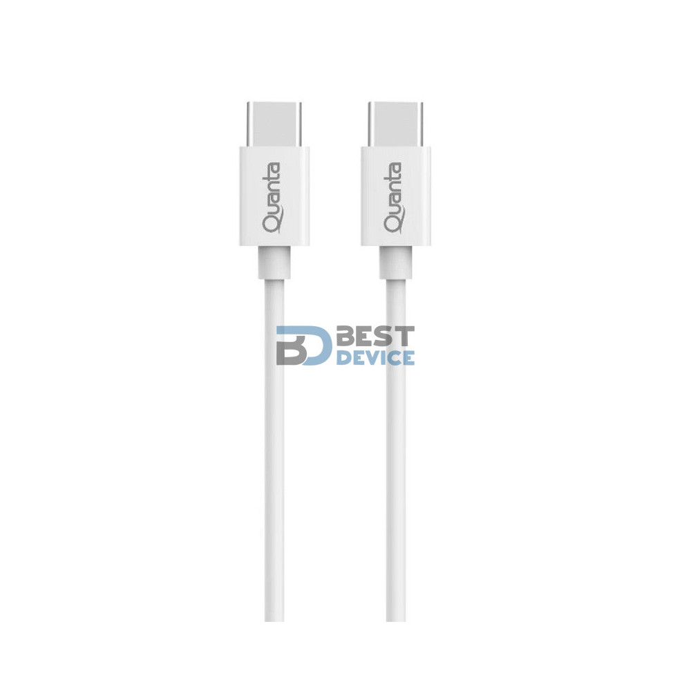CABLE USB-C USB-C QUANTA CARGA RAPIDA CABLE USB-C USB-C QUANTA CARGA RAPIDA