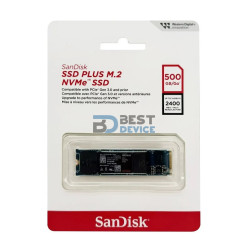 SSD SANDISK PLUS 500GB M.2 NVME