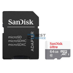 MEMORIA SANDISK MICRO SD 64GB ULTRA