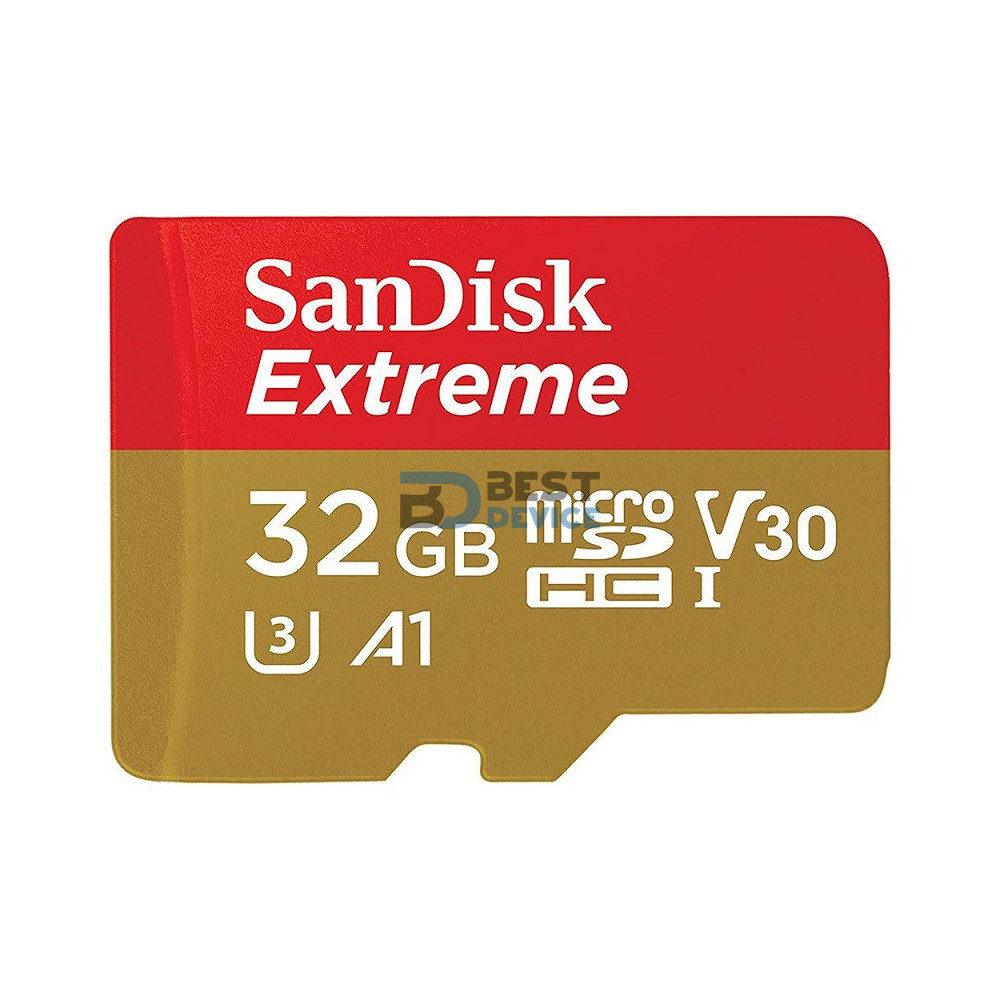 MEMORIA SANDISK SD 32GB EXTREME 100MB/S U3 V30 4K MEMORIA SANDISK SD 32GB EXTREME 100MB/S U3 V30 4K